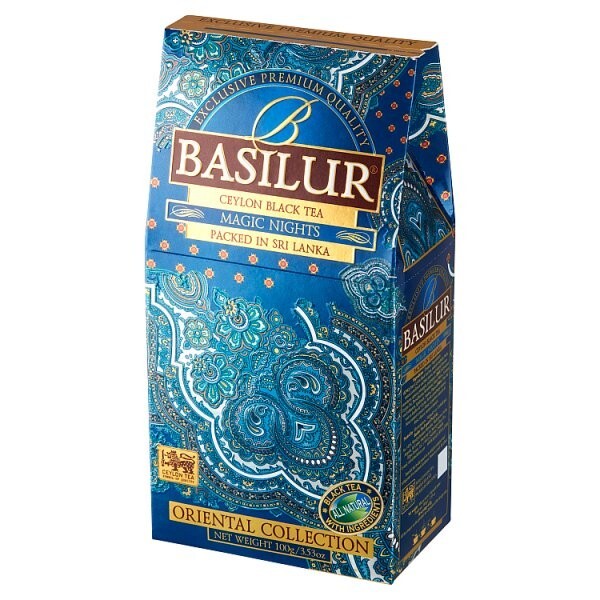 Basilur Magic Nights, Pure Ceylon Tea with Strawberry, Cranberry