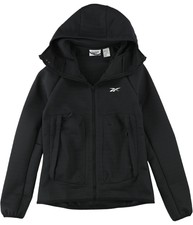 Reebok Womens Thermowarm Deltapeak Performance Jacket, Black, X-small
