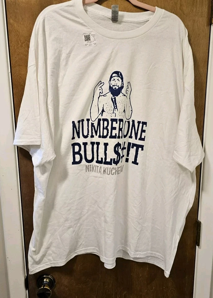 Number One Bulls#it shirt, Lightning star Nikita Kucherov Size 3XL Nwt - Image 2 of 4