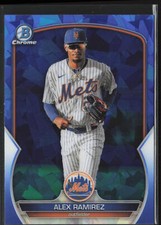 2023 Bowman Chrome Sapphire Alex Ramirez BCP-211 Prospects | New York Mets