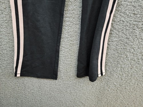 adidas Long-Sleeve T-Shirt & Flare Pants Set Little Girls' 6 Pink/Black Pullover - Picture 19 of 24
