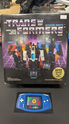 Transformers Diamond Select Toys Seekers Busts Thrust Figurine in Original Box