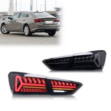 Led Tail Lights For Chevrolet Chevy Malibu 2019-2024 Black Rear Lamps Assembly Led Tail Lights For Chevrolet Chevy Malibu 2019-2024 Black Rear Lamps Assembly