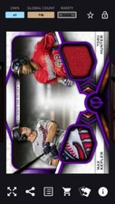 2021 Topps Bunt TRIBUTE S2 Max Kepler / Torii Hunter Dual Relic Purple ICONIC 
