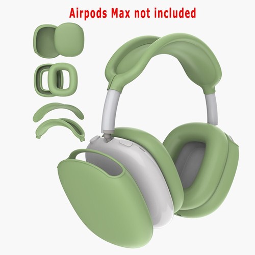 New Silicone Case Cover f AirPods Max Ear Pad Ear Cups Cover Headband Case Cover - Picture 10 of 15