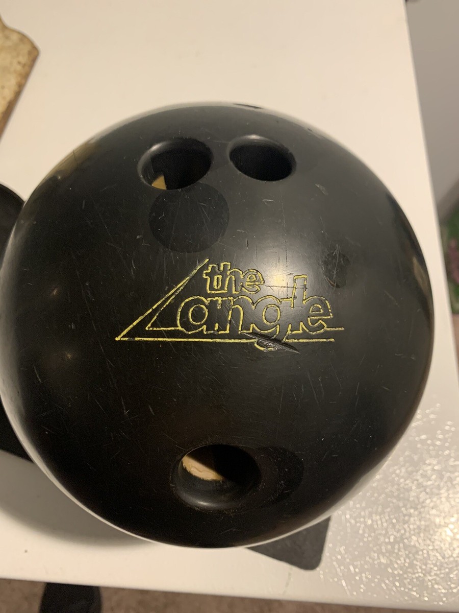 1983 ANGLE Original AMF Black 1st Urethane Used 16lb Bowling Ball