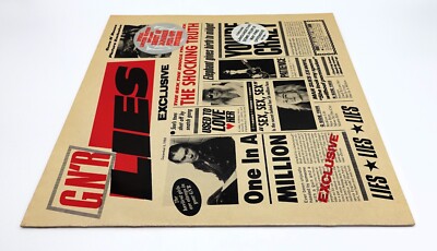 Guns N' Roses G N' R Lies Vinyl LP Record 1988 Limited Ed
