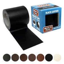 MATCH 'N PATCH Realistic Leather Repair Tape -  Assorted Colors , Sizes 