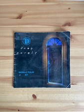 1987 Deep Purple World Tour Concert Program Book - Ritchie Blackmore