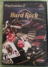 Hard Rock Casino Playstation 2 PS2 Video Game Complete Tested