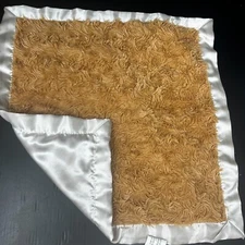 Target Cloud Island Brown Swirl Fur Baby Lovey Security Blanket Satin Back 2021