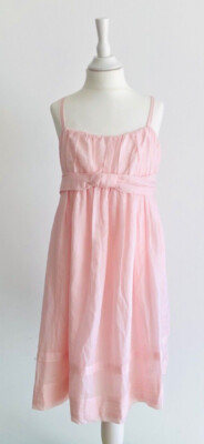 Repetto Paris edles Kleid Sandrina rose Seide Gr. 12 ans / 152 weitschwingend