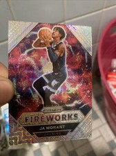 2020-21 Panini Prizm - Fireworks Fast Break Prizm /25 #2 Ja Morant