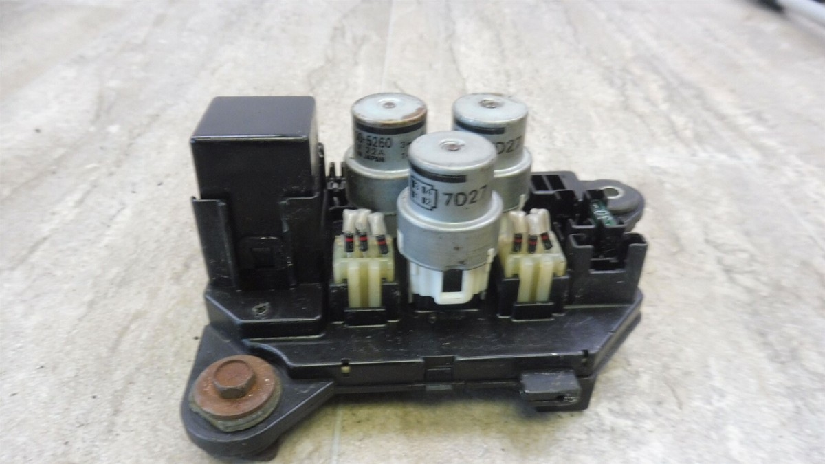 1985 Kawasaki ZX900 Ninja K238-1) CDI solenoid fuse panel light