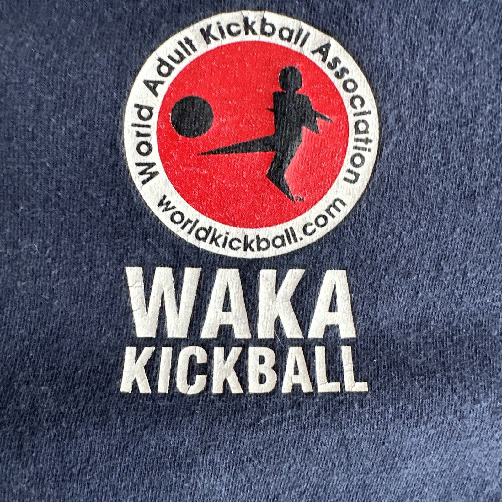 Vintage WAKA Kickball DC ALLSTAR TOURNAMENT 2003 Nav… Gem