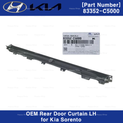 83352C5000 2017-2021 Kia Sorento Curtain Rear Left Door Sunshade