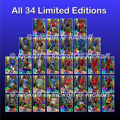 Panini Adrenalyn XL 2020-2021   ALLE 34 LIMITED EDITIONS plus ELITE   ULTRA etc.