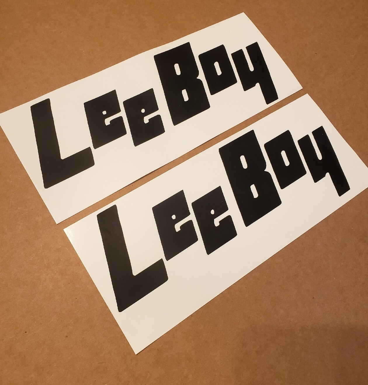 Lee Boy Leeboy Paver Decals 13"x5" or 10"x4" (4) - Stickers Paving ...