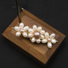 Natural Freshwater Pearl Hair Clips for Women for Weddings Party