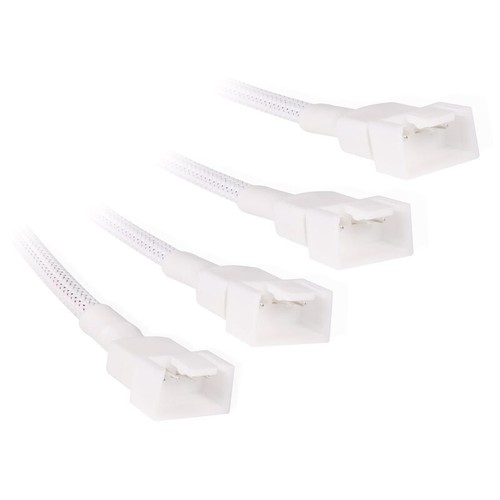Alphacool Y-Splitter 4-Pin auf 4x 4-Pin PWM 60cm - weiß - Afbeelding 2 van 2