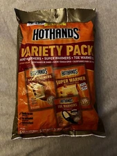 Hothands Variety Pack: 5 Pair Hand Warmers, 3 Pair Toe Warmers, 5 Super Warmers