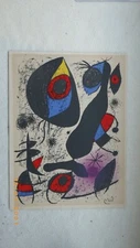 Joan Miro (1893 - 1983)- Miro a l'Encre I, Lithograph 1972, Great Condition
