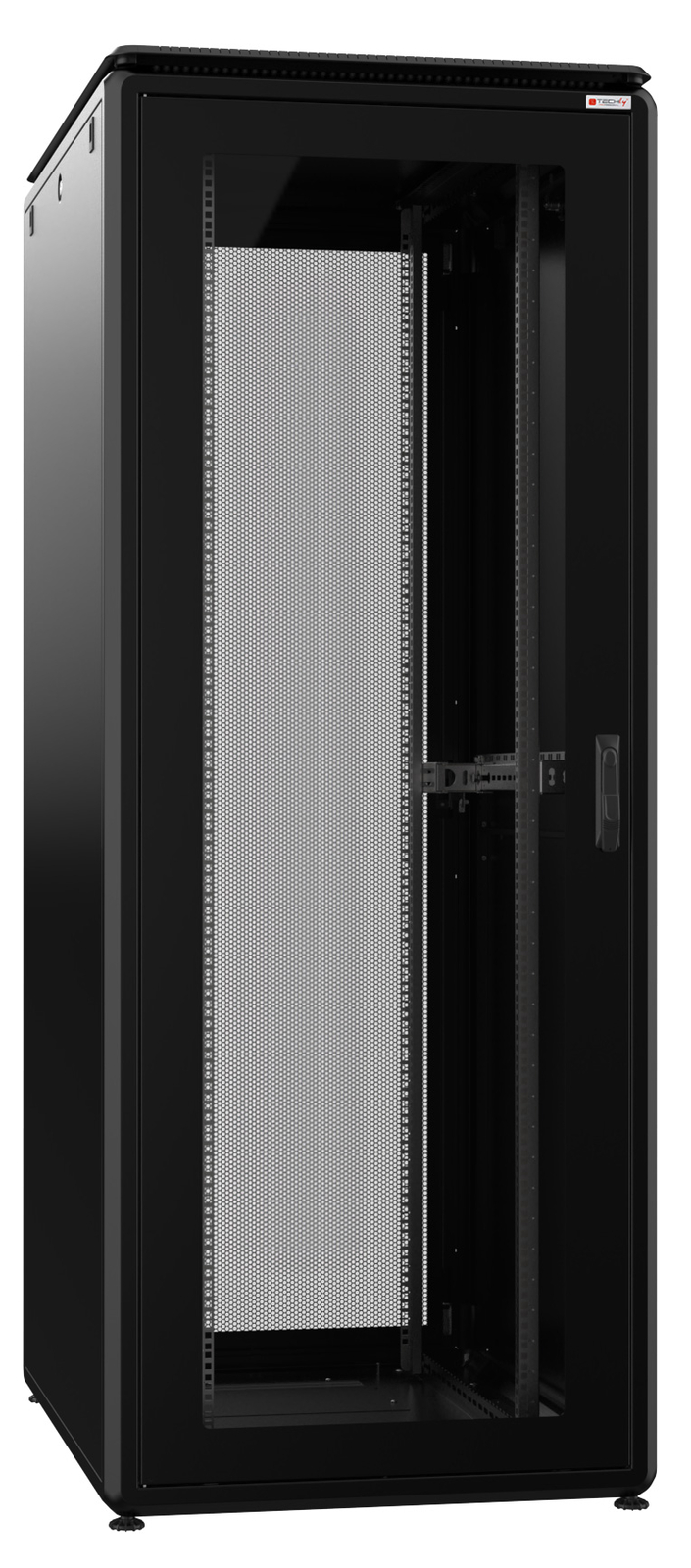 Techly Professional Armadio Server Rack 19'' 800x1000 42 Unit&agrave; Nero serie