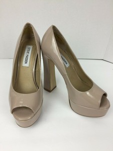 steve madden nude block heel