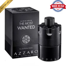 Azzaro The Most Wanted 3.3 oz EDP Intense Cologne for Men New In Box