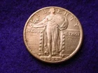 1924-D STANDING LIBERTY QUARTER SUPERIOR KEY DATE QUARTER!!   #75