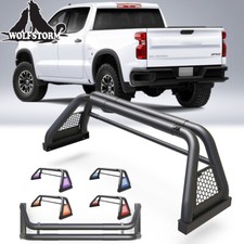 Adjustable Roll Sport Bar Chase Rack Bed Bar For 1999-2025 Chevy Silverado Truck