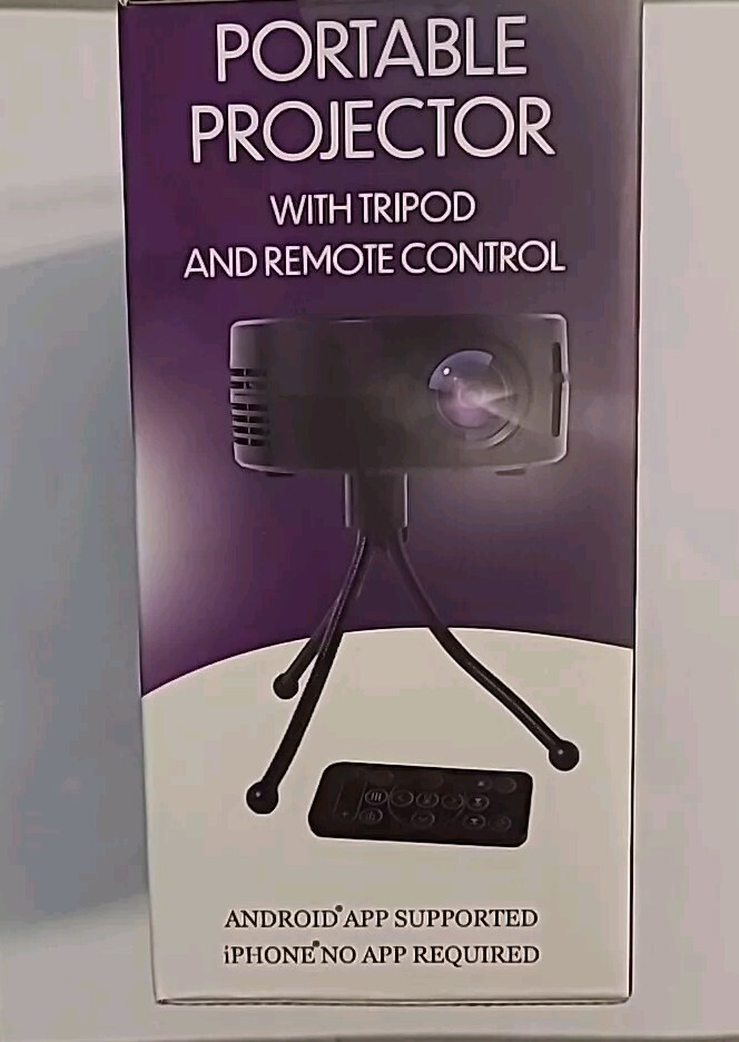 Remote Control Lens Buy Ijoy Portable Projector W/Tripod And Remote Control SEALED IN HAND