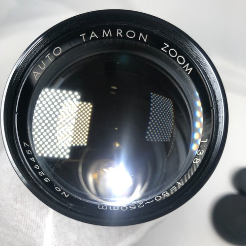 (Exc+5) TAMRON 80-250mm f/3.8 PENTAX ES, montaje CS con montaje de trípode de Japón - Imagen 8 de 15