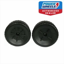 Power Wheels Mustang Wheel Tire Left & Right Side Genuine 2 Pack