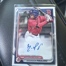 2024 Bowman #PPRA-EP Eddinson Paulino Prospect Auto Boston Red Sox