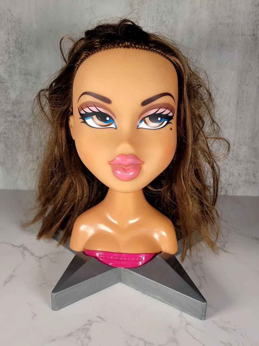 Vintage Bratz Yasmin LARGE HEAD Funky Fashion Makeover Toy Of The Year 2002