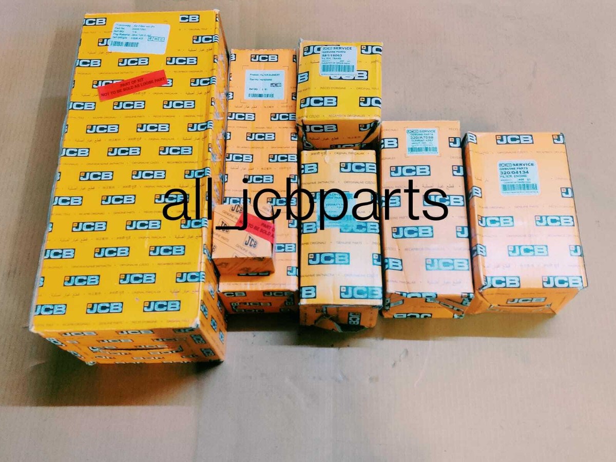 JCB 専用 Genuine Jcb 3DX Filter Kit (Part No. 400/N7762) | eBay