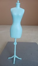 Barbie Blue Mannequin Stand For Diorama or Play