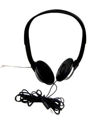 Unisex Aiwa HP-A181 Stereo Dynamic Headphones without Foam Cover
