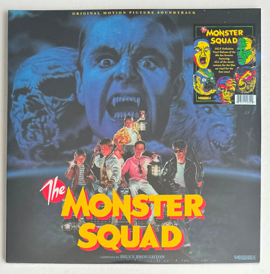 THE MONSTER SQUAD * BRUCE BROUGHTON * MONDO EXCLUSIVE 3X COLOUR VINYL SOUNDTRACK