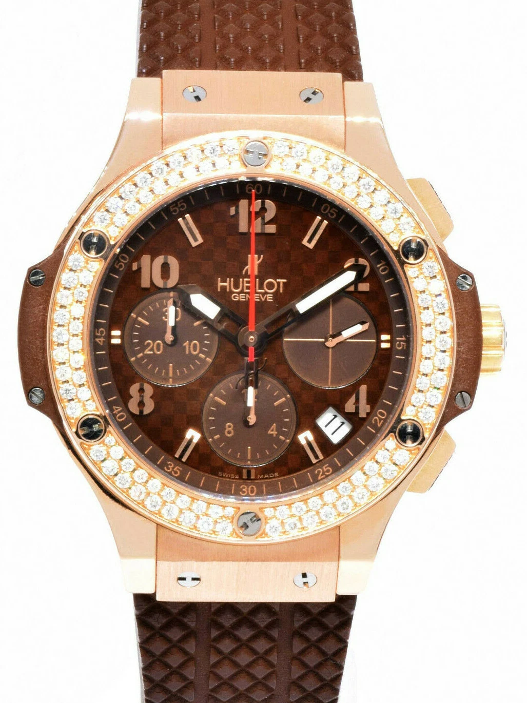 Hublot — Hublot Big Bang Capuccino18k Rose Gold Brown Dial 41mm Watch 301.PC.1007.RX.114