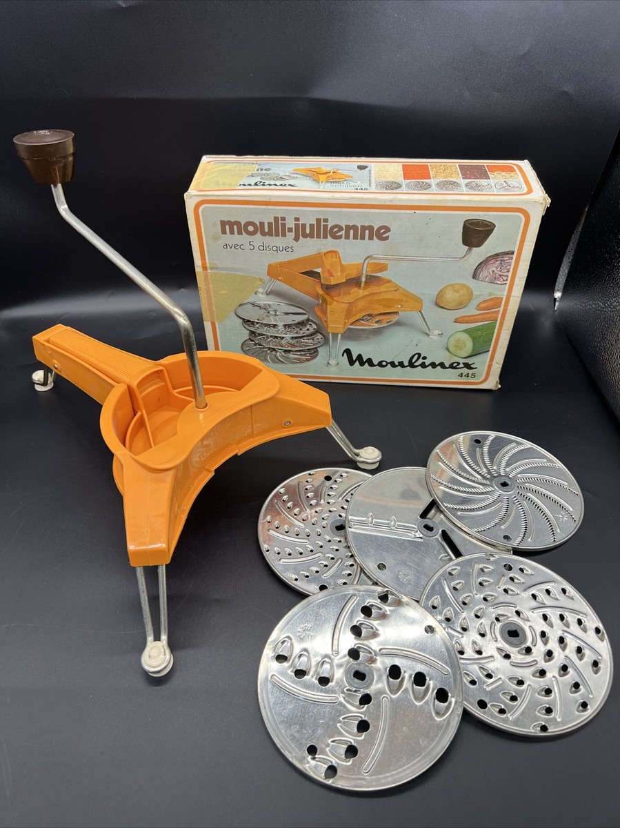 Ibili 796400 Moulinette Julienne - Râpe Tranche Et Coupe Légumes Fromage Blanc/Vert/Argent