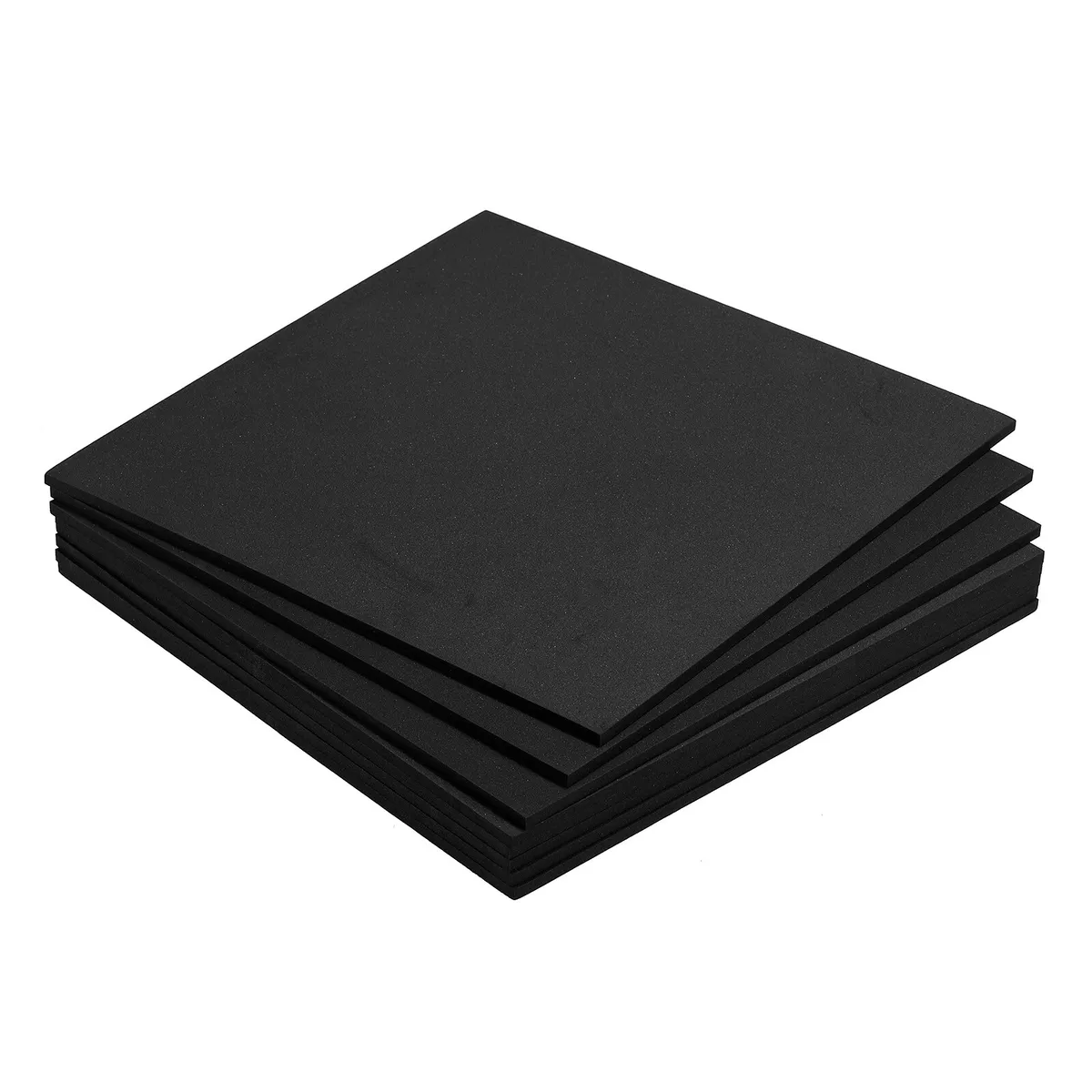 EVA Foam Sheets Black 9.8 Inch x 9.8 Inch 5mm Thick Crafts Foam