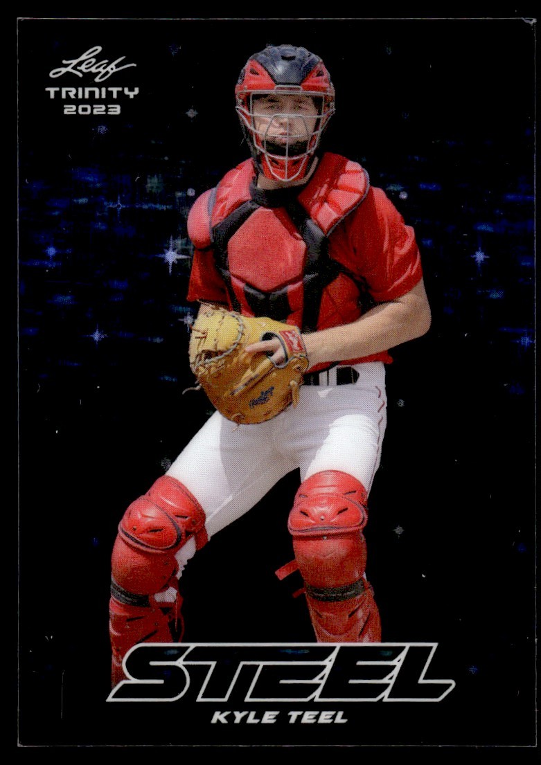2023 Leaf Trinity Steel Kyle Teel 67/99 #S-43