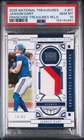 GEM MT 10 2025 National Treasures Jaxson Dart Franchise Treasures Relic /49