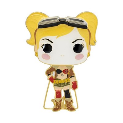 DC Bombshells Harley Quinn 4'' Pop! Sammelbare Emaille-Anstecknadel für Damen/Her