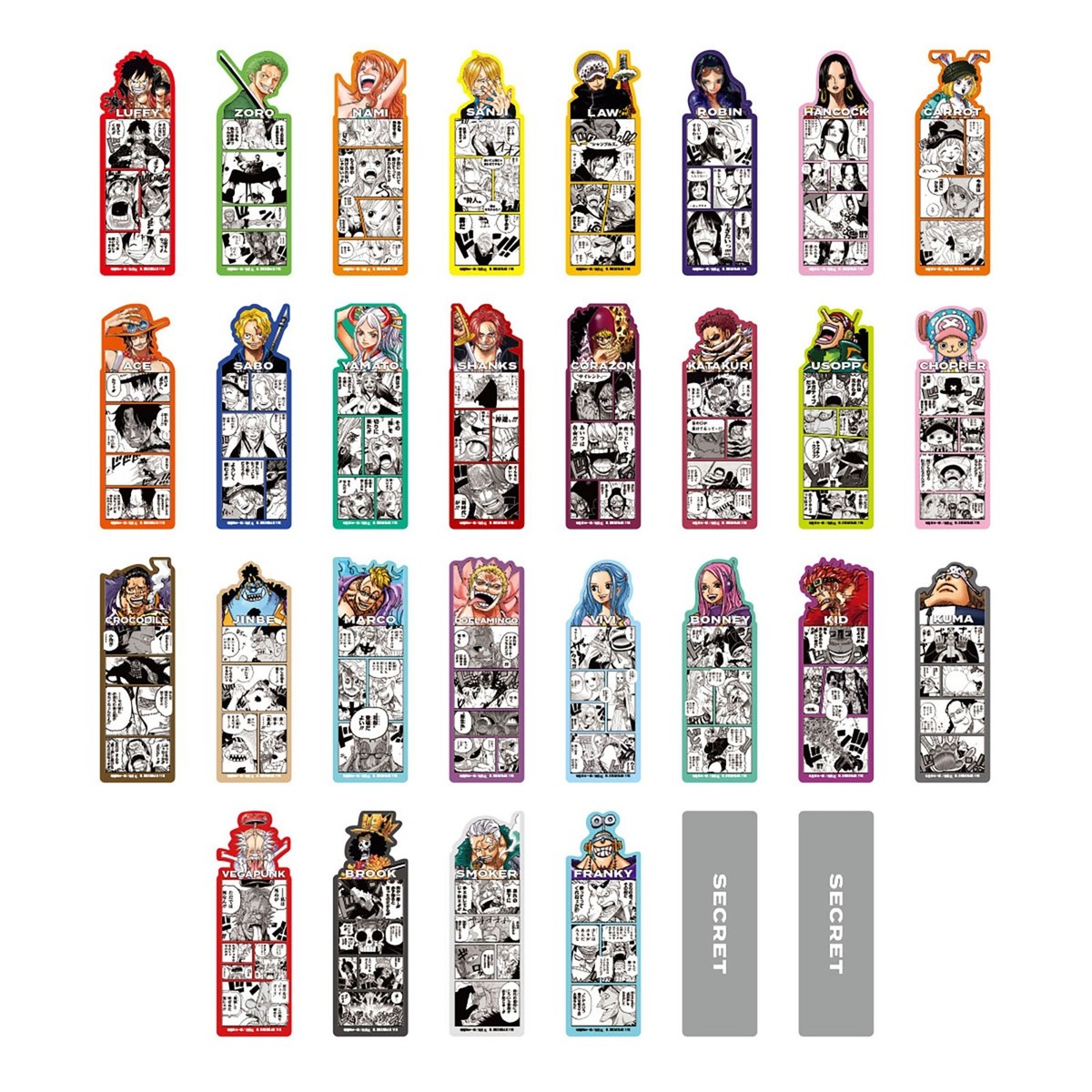One Piece Bookmark Collection BASE SHOP Limited Blind Random Japan