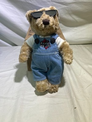 House of Blues Harrington Teddy Bear plush Bear 2006