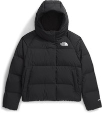 THE NORTH FACE Girls' North Down Hooded Jacket  Water Repellent Medium Black