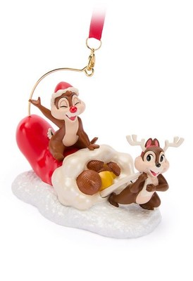 New DISNEY Store Parks 2025 CHIP n DALE Sketchbook Ornament